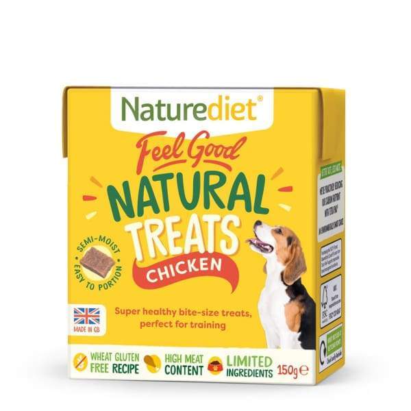 Naturediet Natural Chicken Semi-Moist Dog Treats 150g Pawpy Kisses