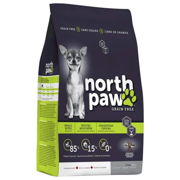 30% OFF] North Paw Small Bites Adult Dry Dog Food Pawpy Kisses