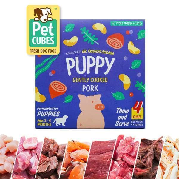 Image 14: Pet Cubes PetCubes Complete Gently Cooked Puppy Pork Frozen Dog Food 2.25kg Dog Food & Treats