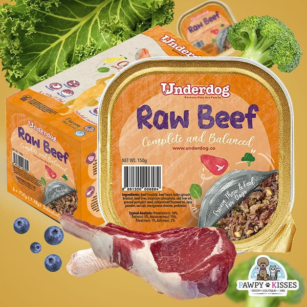 Underdog Raw Beef Fresh Frozen Dog Food 3kg - Main Image