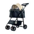 BNDC Pet Stroller 102 (Khaki) For Dogs & Cats For Less Than 10kg