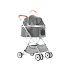 BNDC Pet Stroller 103 (Grey) For Dogs & Cats