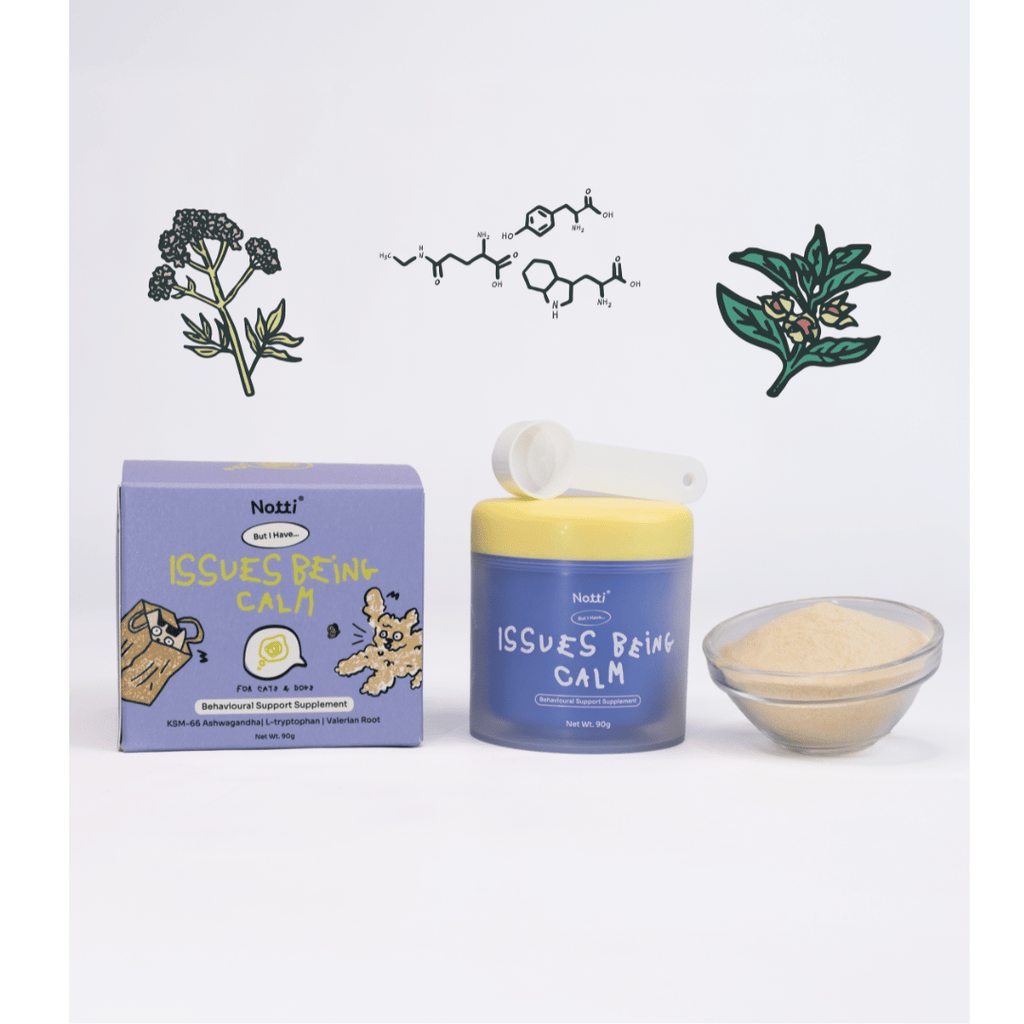 [10% OFF] Notti But I have Issues Being Calm (behavioral support powder)  Supplements For Dogs & Cats 90g