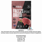 Pet Holistic Freeze Dried Pork Mini Bites dog food or topper 397g/14oz