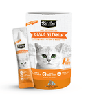 (30% OFF) Kit Cat Daily Nutritional Supplement Gel For Cats & Kittens - Daily Vitamin (Tub) | (5g x 30 sticks)