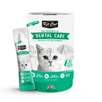 (30% OFF)Kit Cat Daily Nutritional Supplement Gel For Cats & Kittens - Dental Care (Tub) | (5g x 30 sticks)