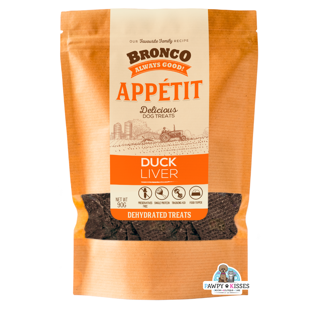[Save $3.10] Bronco Duck Liver Appétit Dog Treats 90g