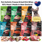 [MINI BITES] Pet Holistic Freeze Dried Dog Food / Toppers 397g/14oz (7 Flavours Available)