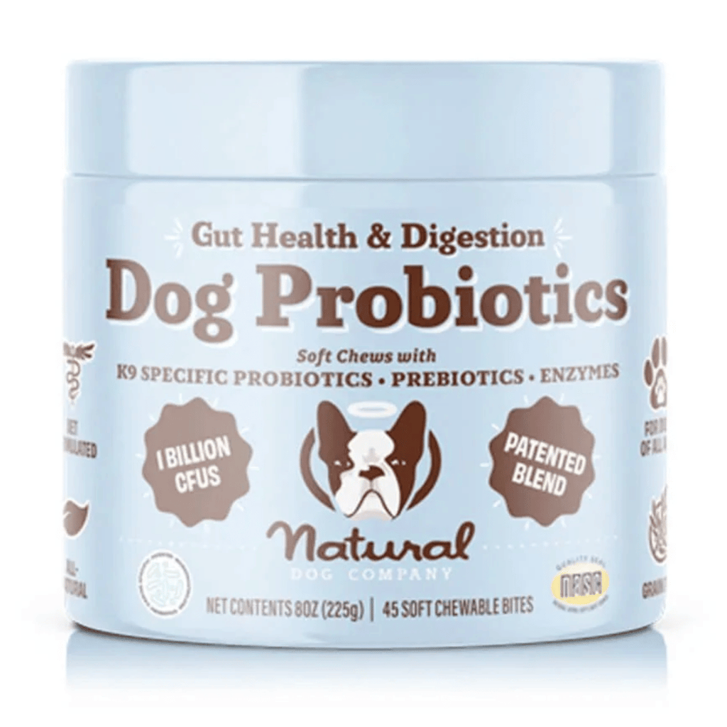 [Vet Approved] Natural Dog Probiotic Supplement (45 chews)