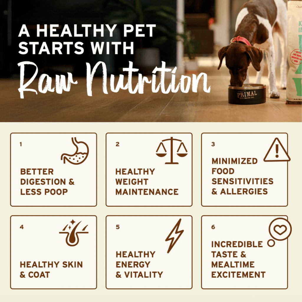 Primal Dog Freeze Dried Raw Nuggets Venison 14oz