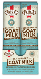 Primal Dog & Cat Dehydrated Goat Milk with Probiotics 1.8oz (10 Sachets)