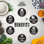 Absolute Holistic BOOST! Dental Chew for Dogs - Blueberry (160g) | 18PCS [PETITE SIZE]