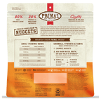 Primal Dog Freeze Dried Raw Nuggets Beef 14oz