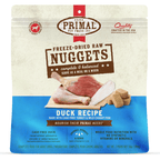 Primal Dog Freeze Dried Raw Nuggets Duck 14oz