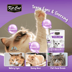 Kit Cat Daily Nutritional Supplement Gel For Cats & Kittens (Tub) | (5g x 30 sticks) I 5 Types Of Functions