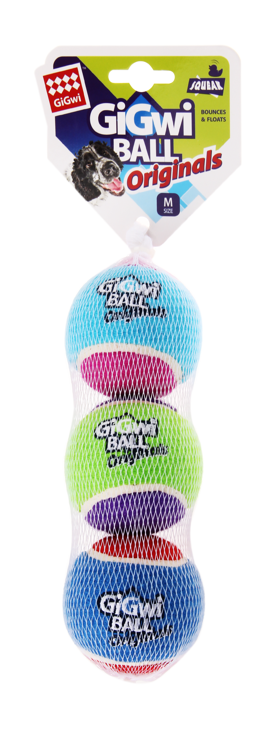 10% OFF GiGwi Tennis Ball Originals Size M Dog Toy 6118