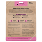 Vital Essentials Freeze-Dried Raw Quail, Pheasant, Egg Entree & Mixer Dog Food Soft Nibs, 14 oz