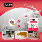 (30% OFF) Kit Cat Daily Nutritional Supplement Gel For Cats & Kittens - Kidney Guard (Tub) | (5g x 30 sticks)