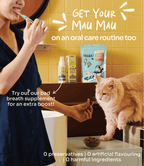 [10% OFF] Notti Mau Mau Plaque Control Dental Crunch (For Cats) Treats For Cats 80g