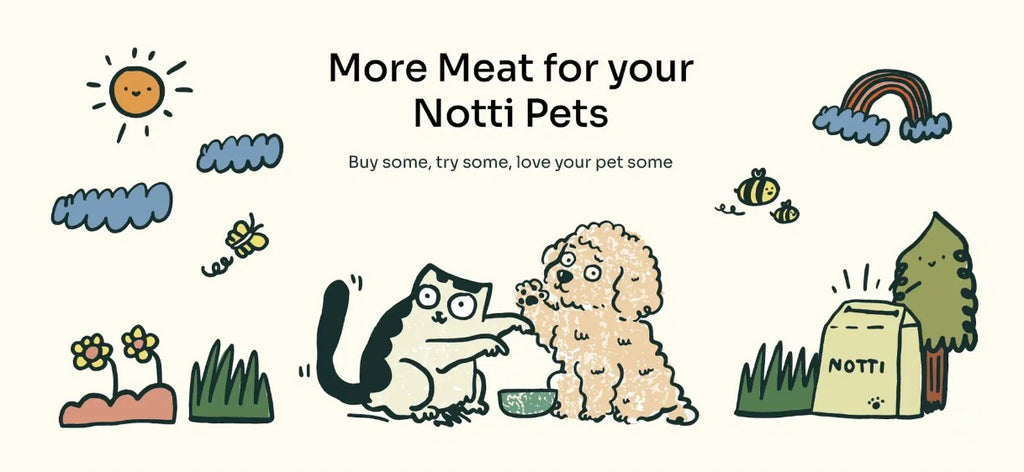 [10% OFF] Notti 2-in-1 Allergy Care Turkey & Duck Freeze-Dried Chunks 50g Treats For Dogs & Cats