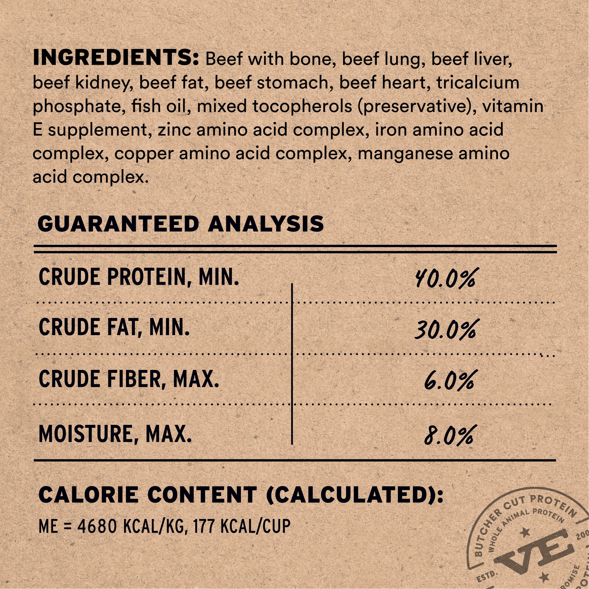 Vital Essentials® Freeze-Dried Raw Beef Entree & Mixer Dog Food Soft Nibs, 14 oz