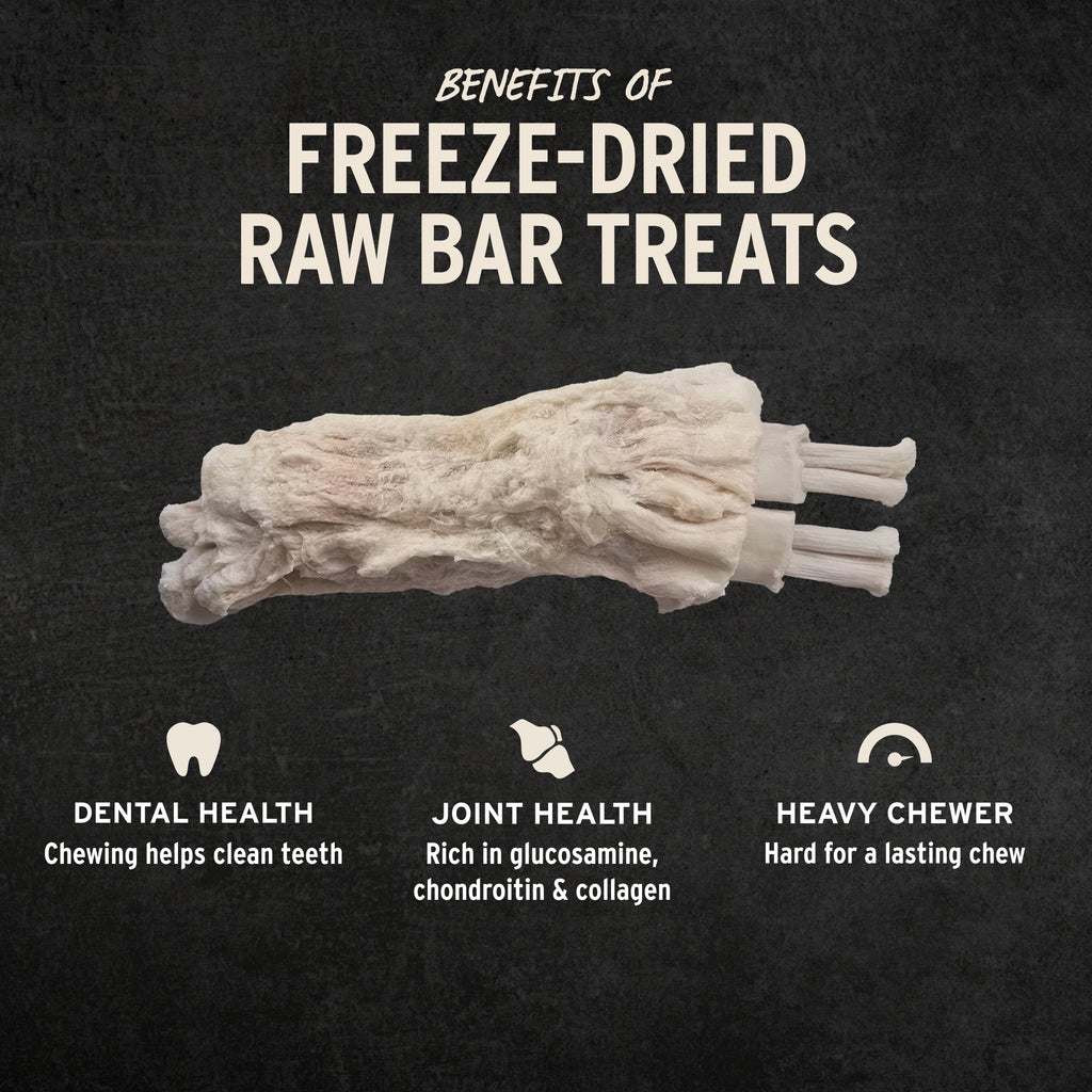 Vital Essentials RAW BAR Freeze-Dried Raw Beef Tendon Dog Treat 1.76 oz