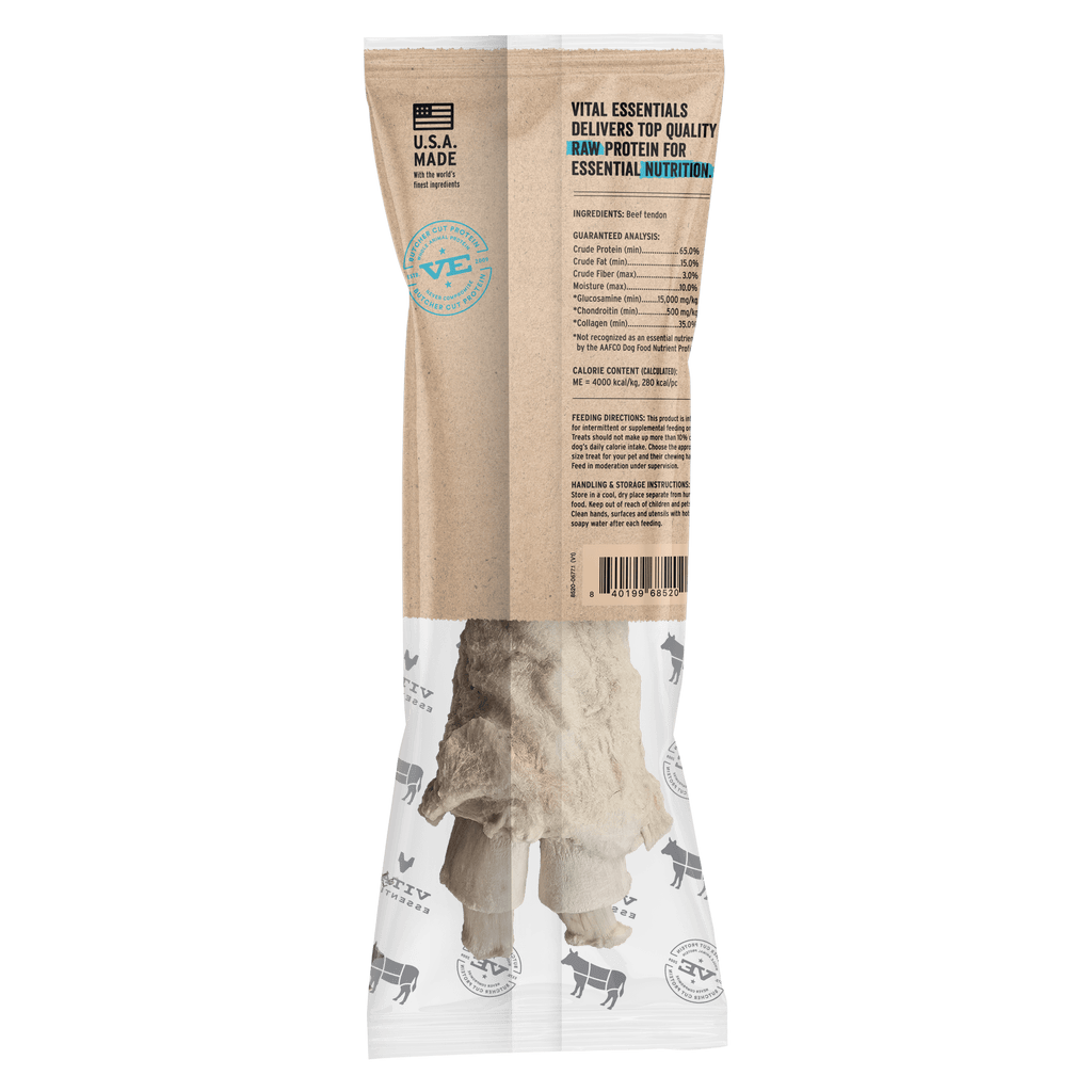 Vital Essentials RAW BAR Freeze-Dried Raw Beef Tendon Dog Treat 1.76 oz