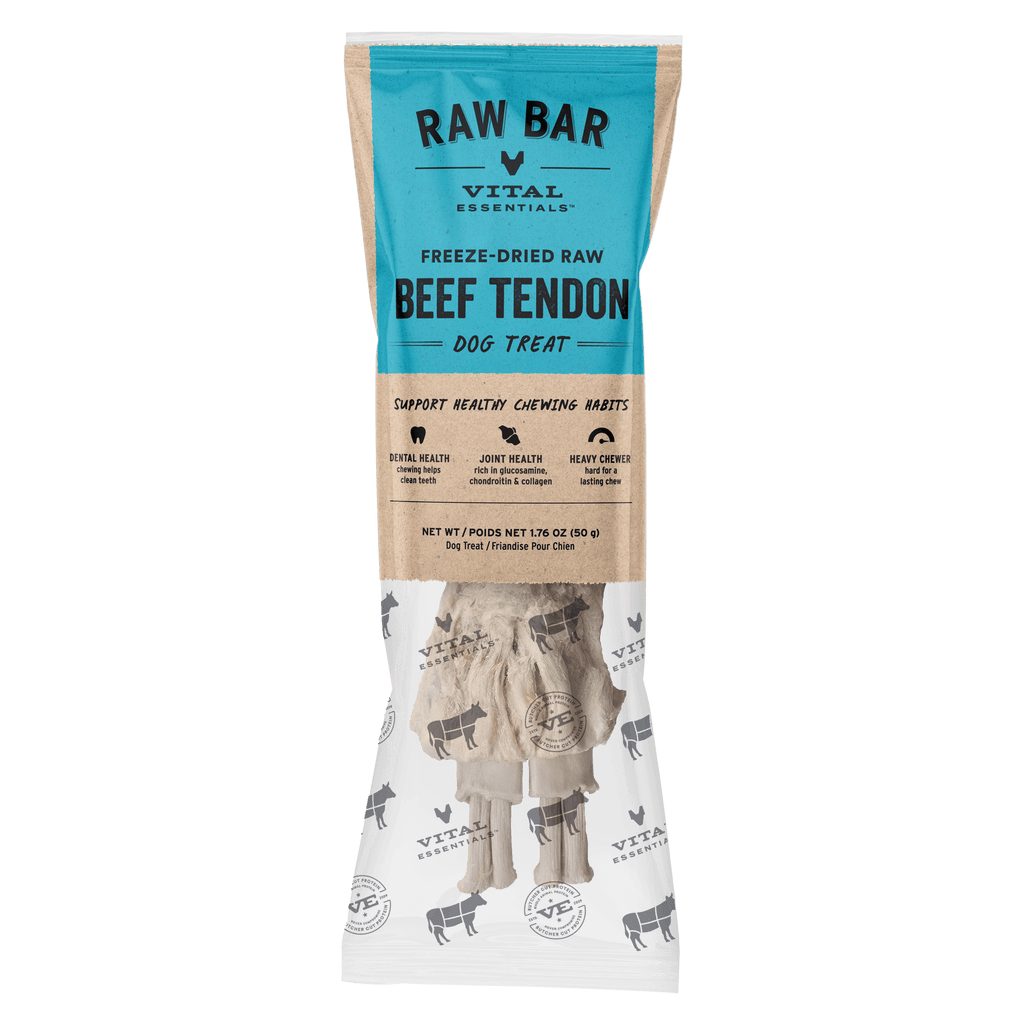 Vital Essentials RAW BAR Freeze-Dried Raw Beef Tendon Dog Treat 1.76 oz