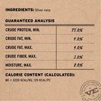Vital Essentials RAW BAR Freeze-Dried Raw Silver Carp Filet Dog Treat, 1.12 oz