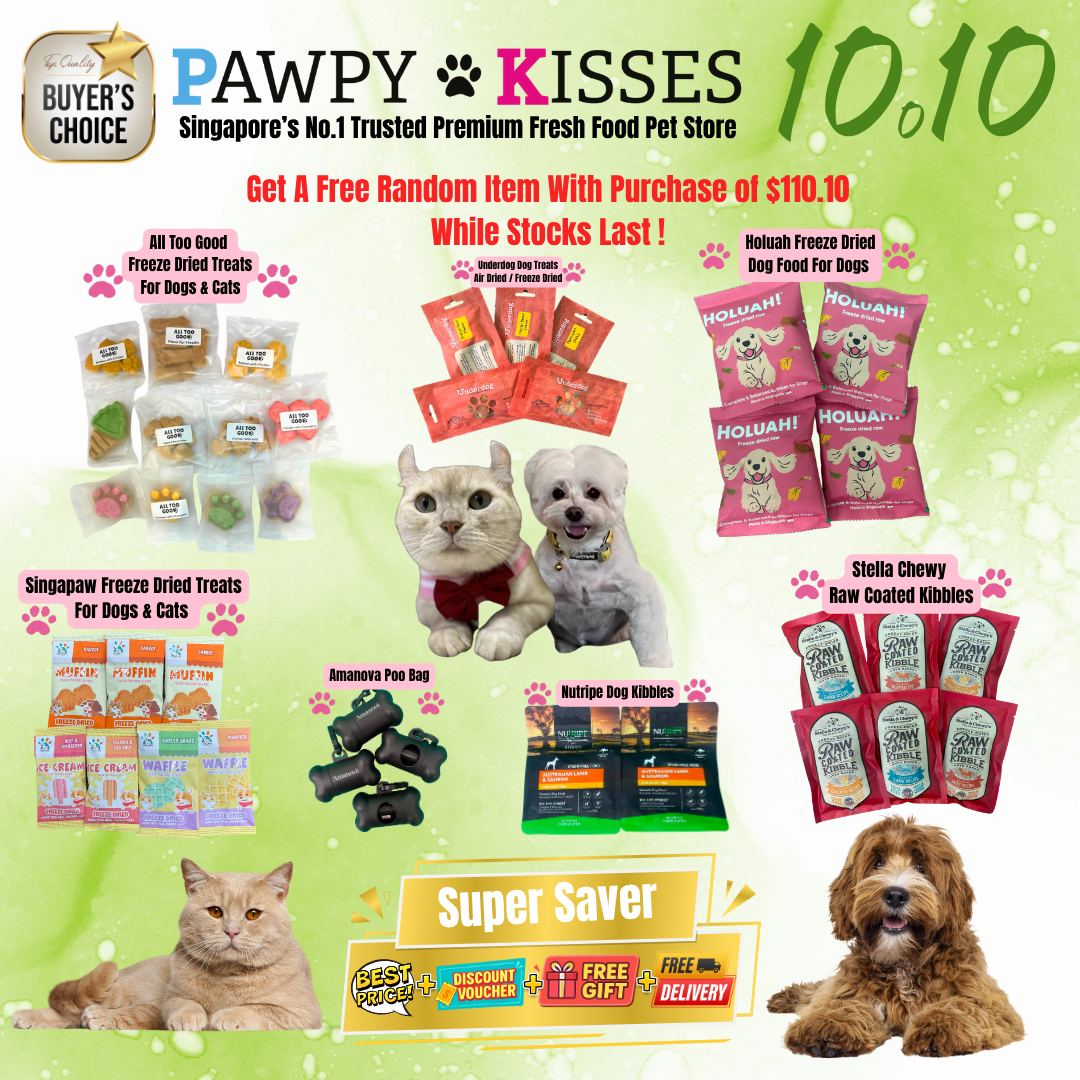 10.10 Pawpy Birthday Month Free Gift With Purchase of $110.10