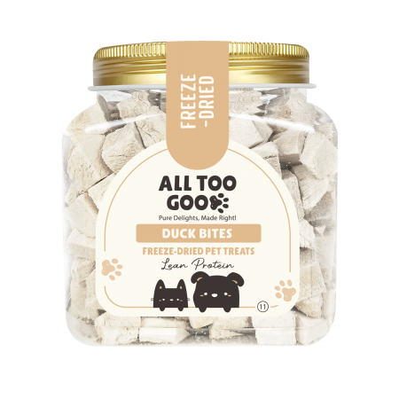All Too Good Freeze-Dried Treats Duck Bites 70g For Dogs & Cats