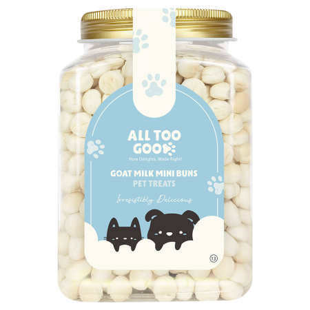 All Too Good Treats Goat Milk Mini Buns 450g For Dogs & Cats