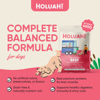 Holuah! Freeze Dried Food For Dogs - Beef 400g
