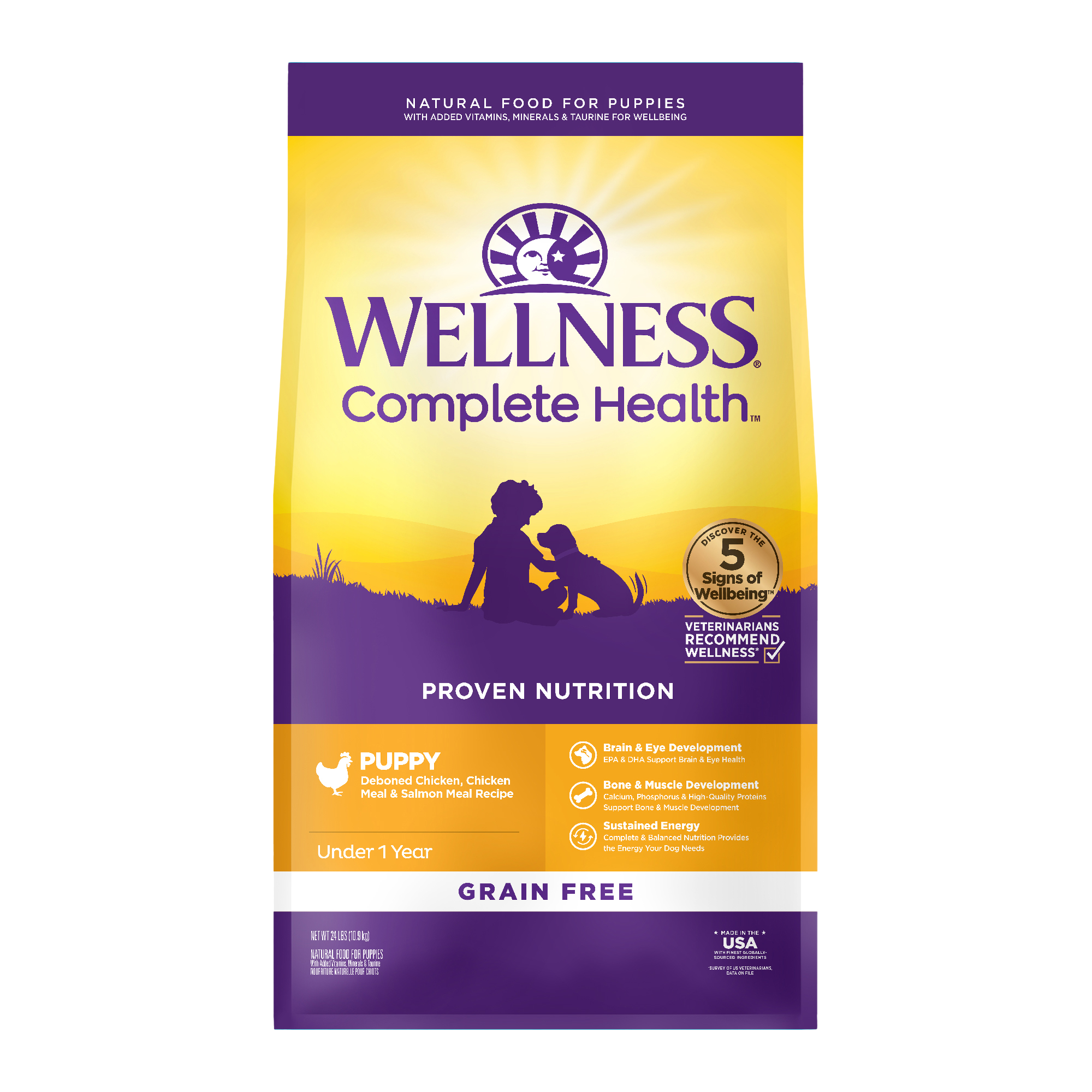 [FREE WIPE + 20% OFF] Wellness Complete Health Wholesome Grains Dry Dog Food - 7 Recipes | All Life Stages I Pawpy Kisses
