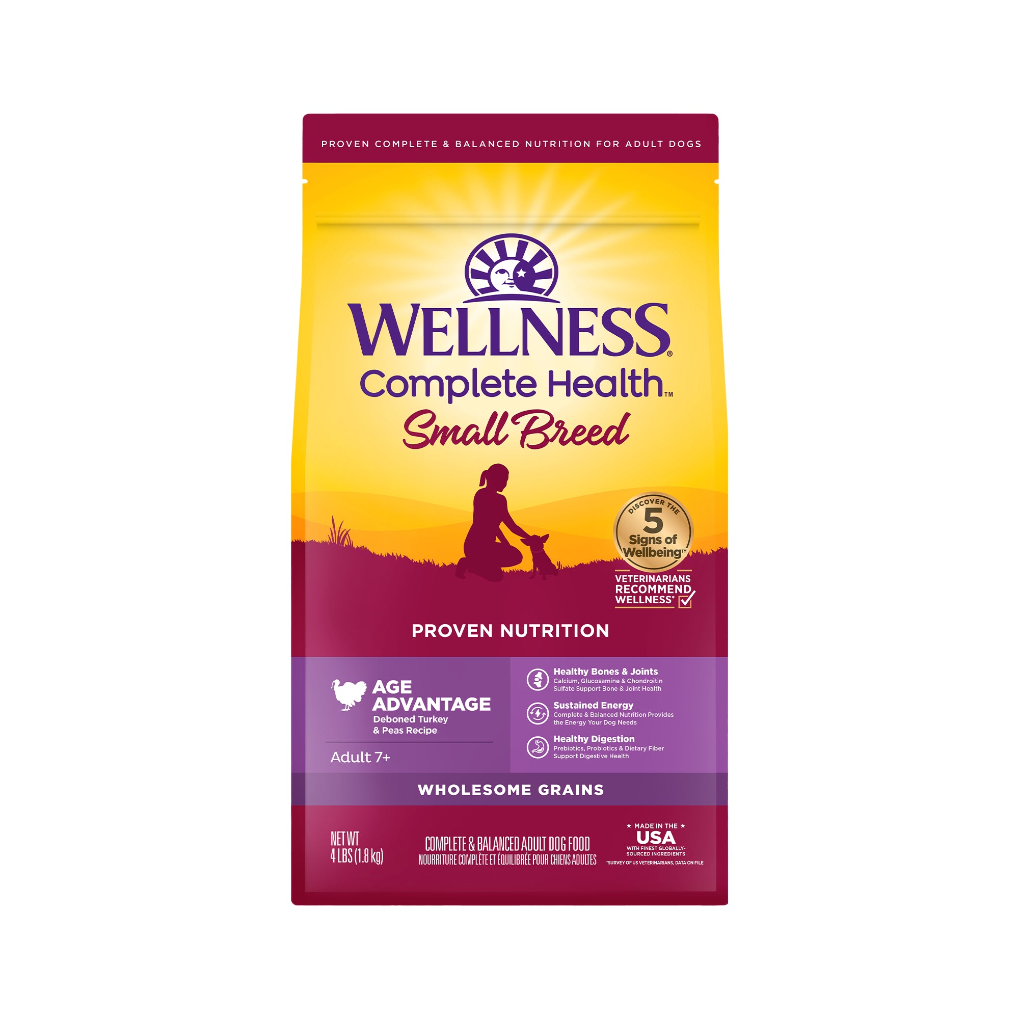 [FREE WIPE + 20%OFF] Wellness Complete Health Wholesome Grains Dry Dog Food - 7 Recipes | All Life Stages I Pawpy Kisses