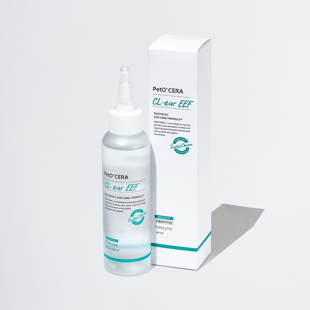 PetO' CERA CL-Ear EEF 120 ml for Dogs and Cats
