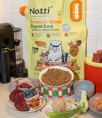[10% OFF] Notti Crunchy-Baked Digest Care Fresh Duck, Venison & Turkey Dry Cat Food 2kg