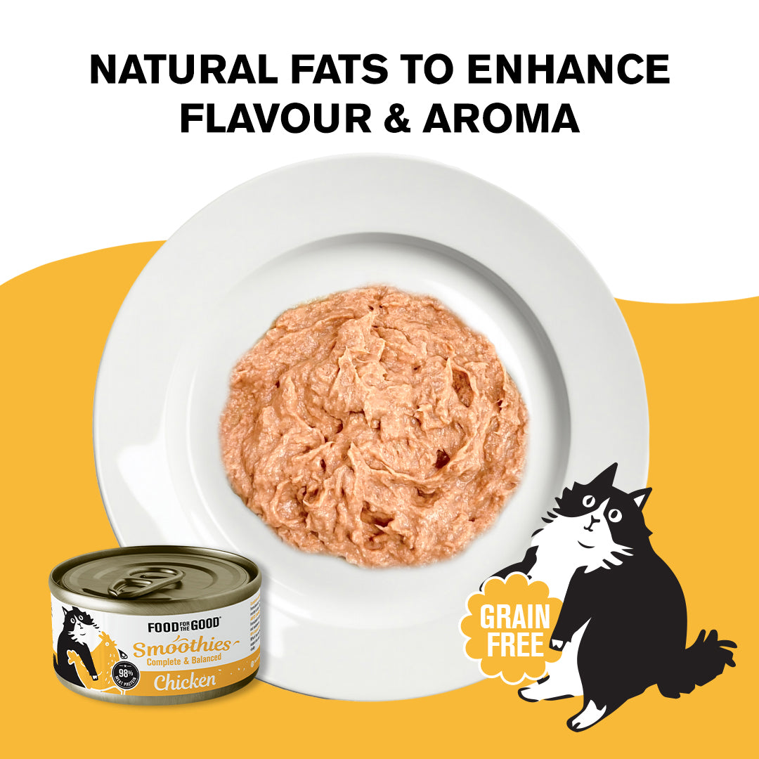 Food For The Good Smoothies - Chicken Cat Can 80g