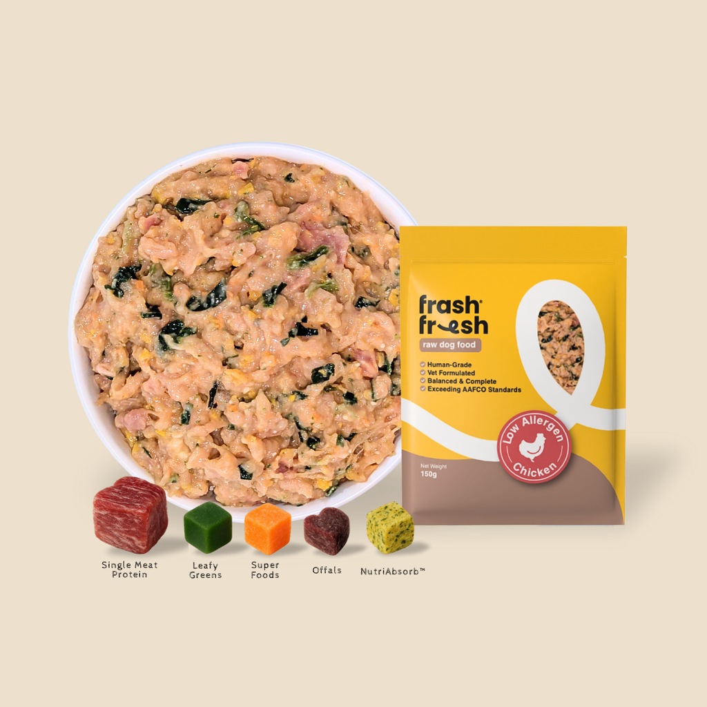[FREE BROTH With Purchase Of 2 Cases] FRASH FRESH RAW DOG FOOD 2.25KG I 6 Flavours Available