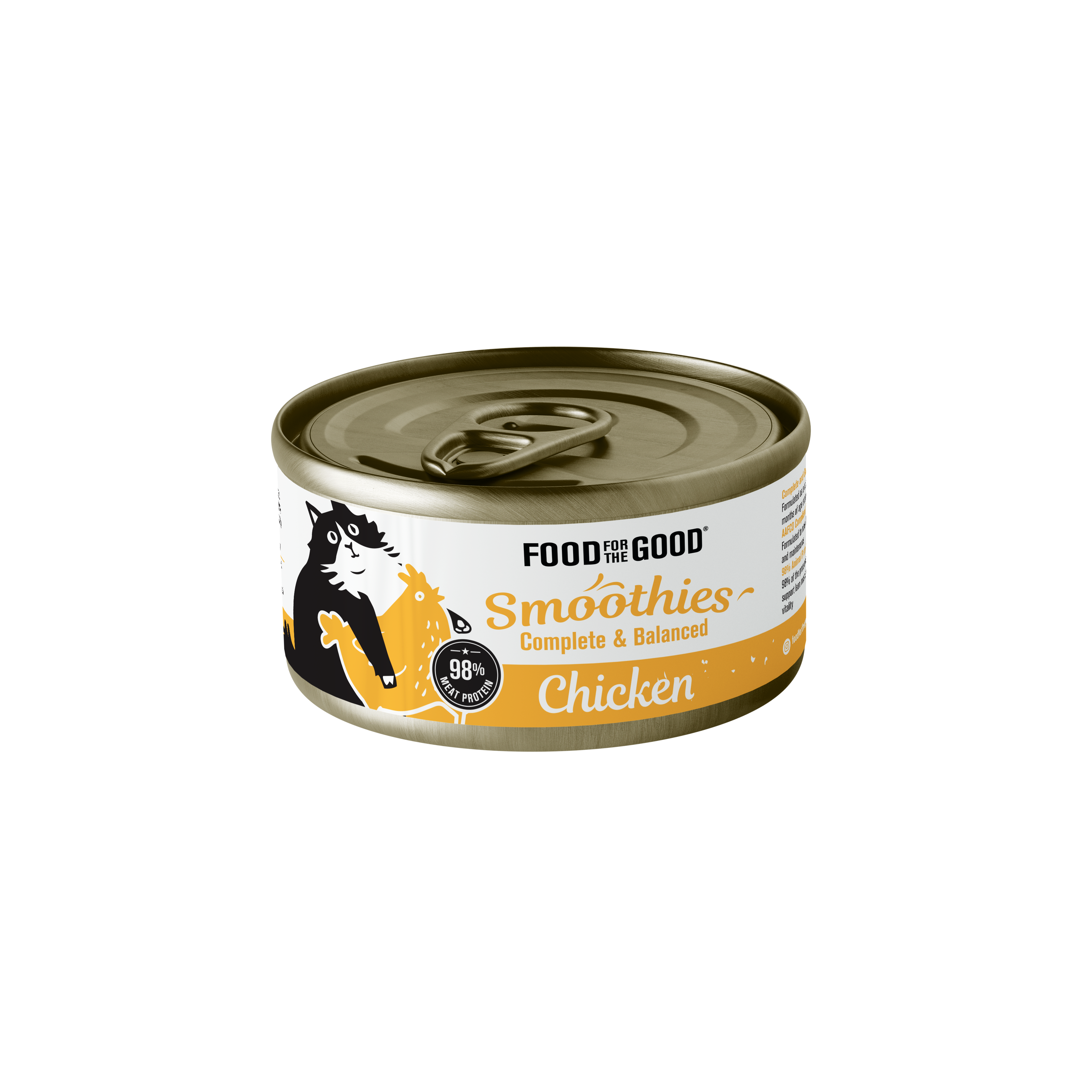[MIX&MATCH] Food For The Good Smoothies Cat Canned Foods 80g I 6 Flavours I Pawpy Kisses