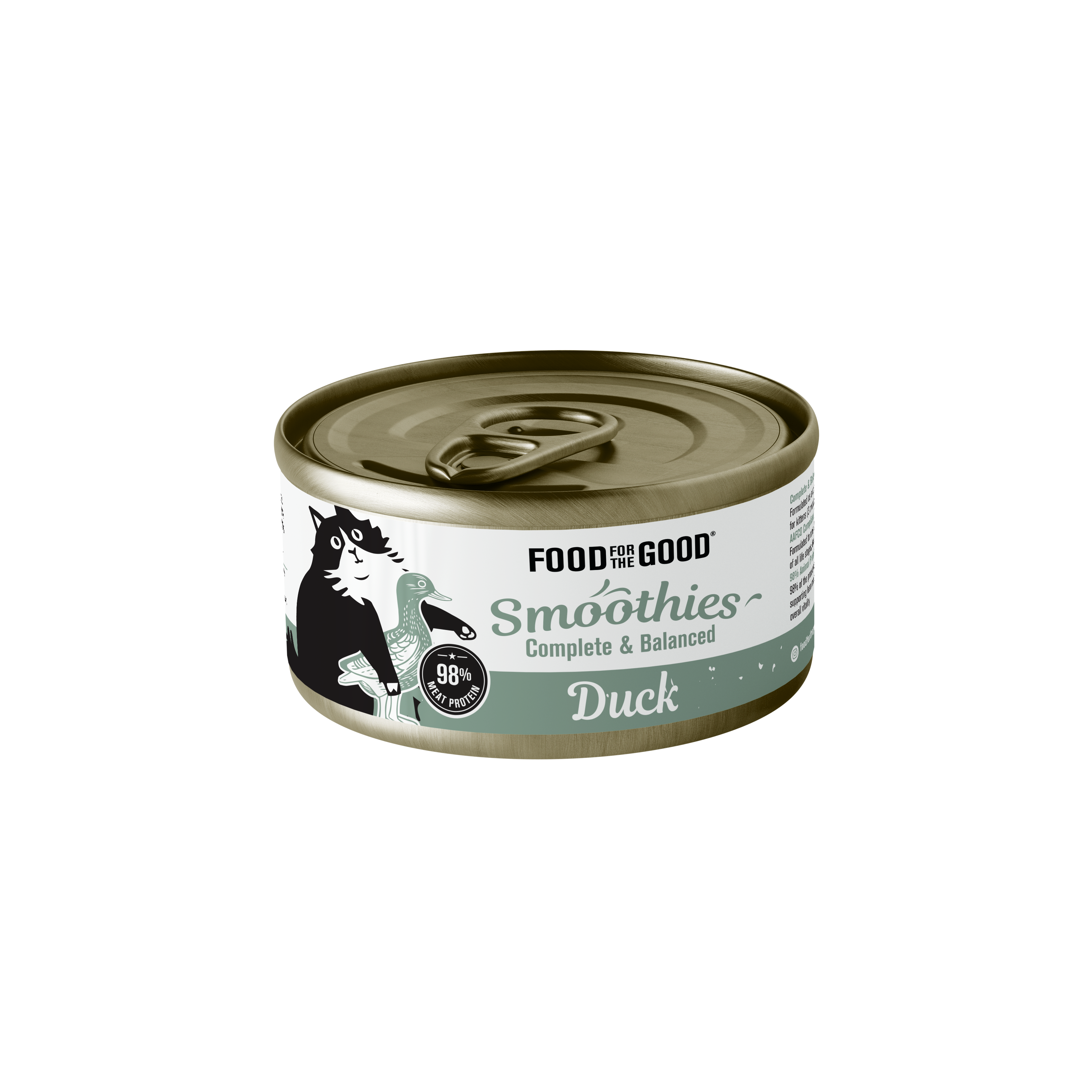 [MIX&MATCH] Food For The Good Smoothies Cat Canned Foods 80g I 6 Flavours I Pawpy Kisses