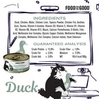 Food For The Good Smoothies - Duck Cat Can 80g