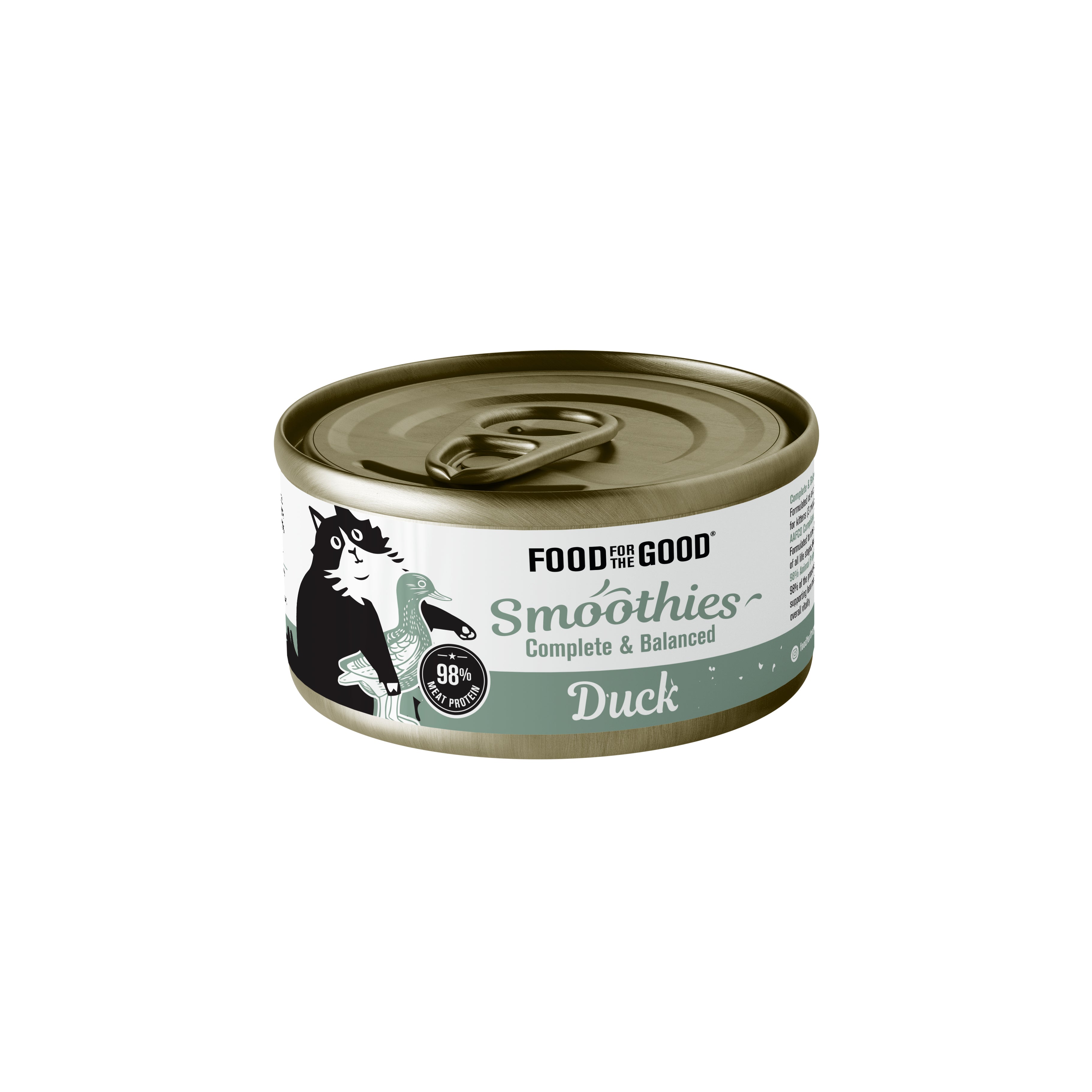 Food For The Good Smoothies - Duck Cat Can 80g
