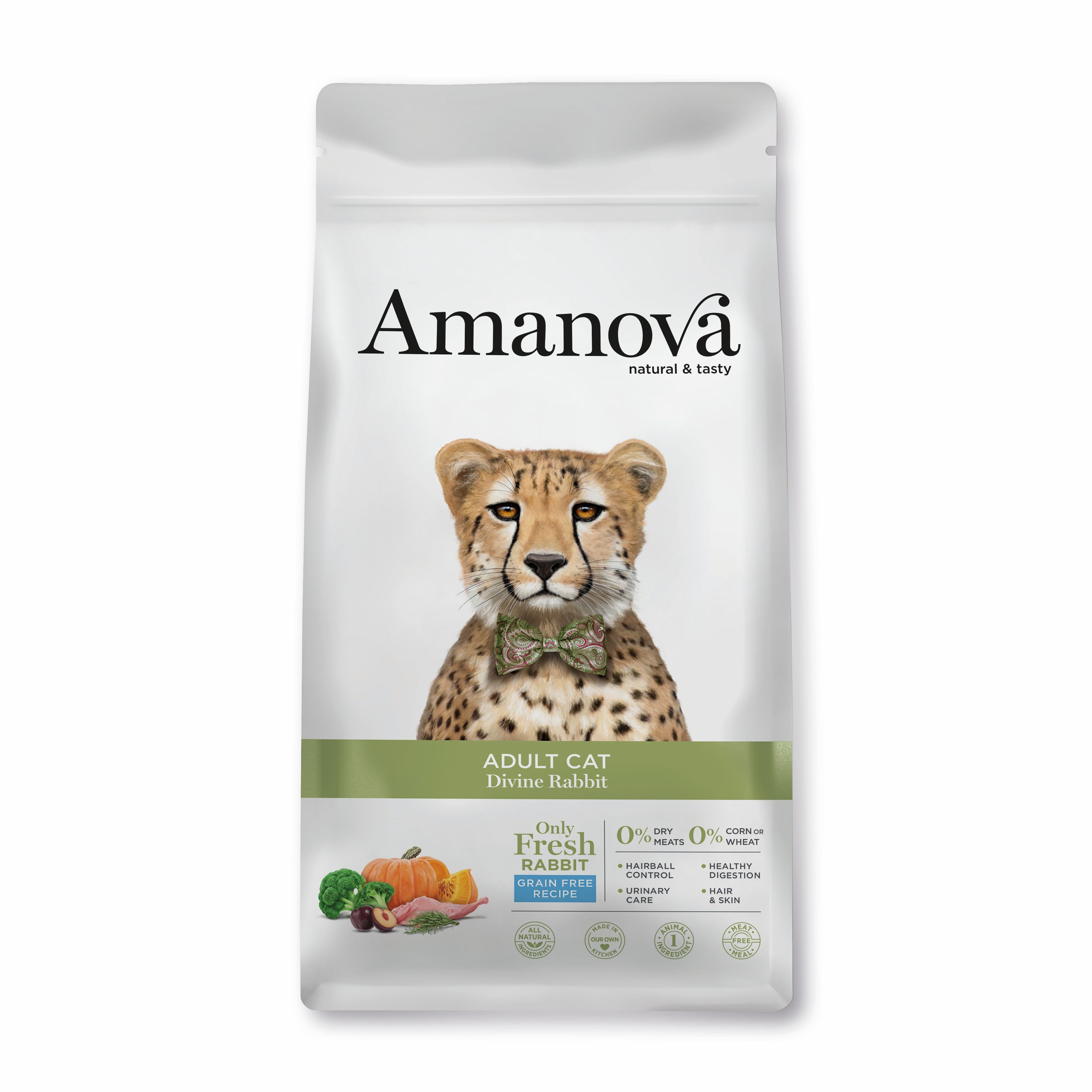 Amanova Cat Adult Grain-free Rabbit 1.5 kg / 4kg