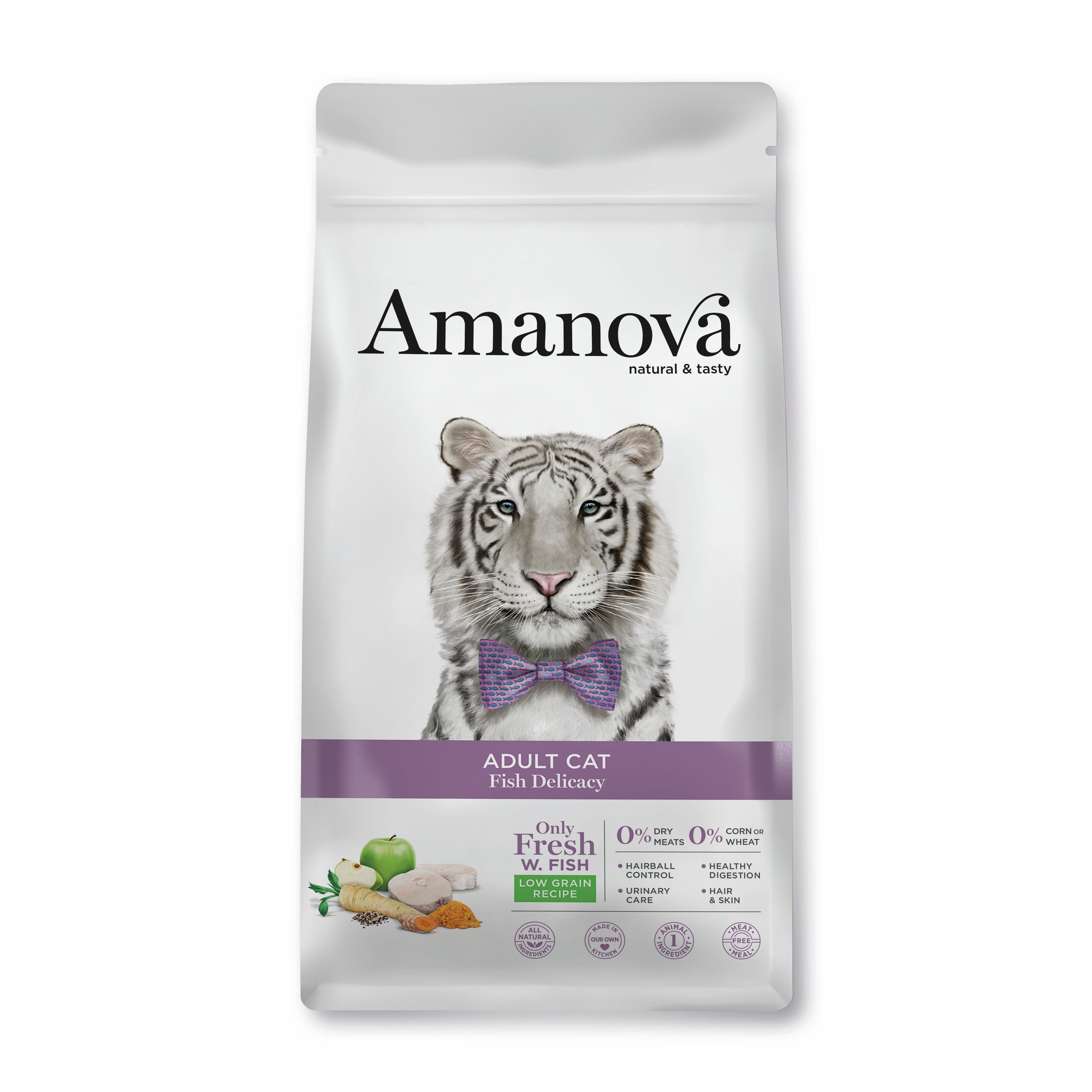 Amanova Cat Adult White Fish 1.5 kg / 6kg