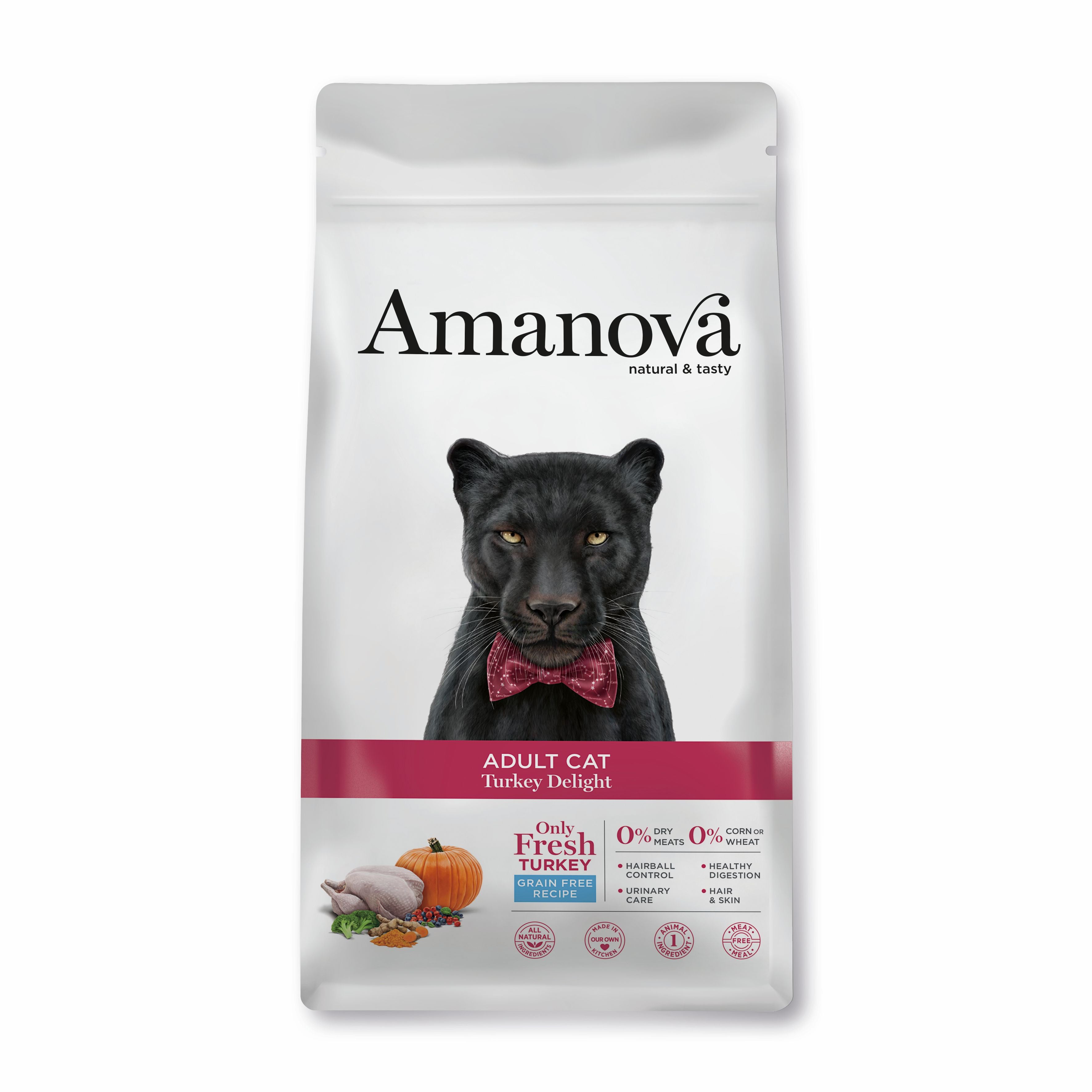 Amanova Cat Adult Turkey 1.5 kg / 4kg