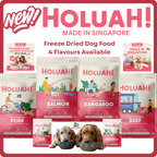 Holuah! Freeze Dried Food For Dogs (4 Flavours Available)