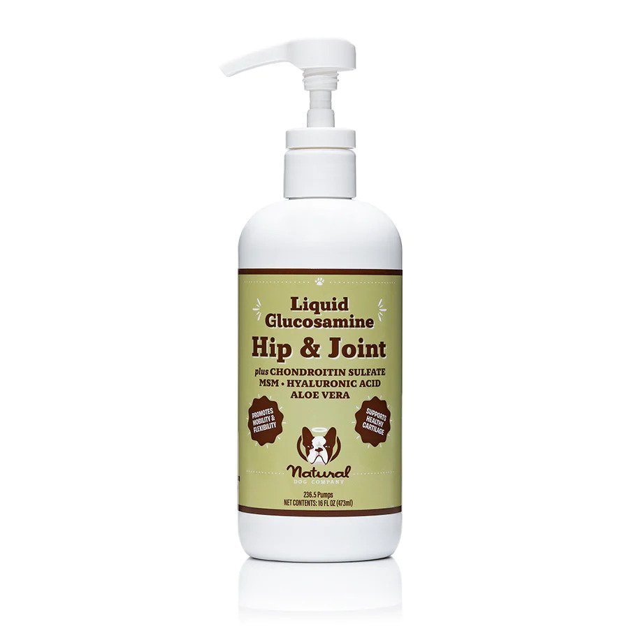 [Vet Approved] Natural Dog Company Hip & Joint Oil Supplement For Dogs 16oz