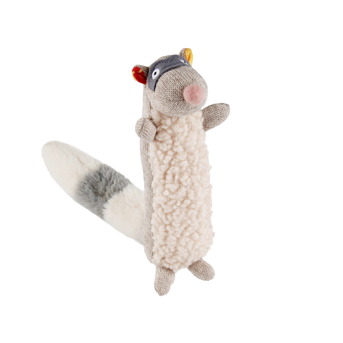 [10% OFF] 6073 GiGwi Plush Friendz Toy For Dogs & Cats - Skunk with Sponge Squeaker