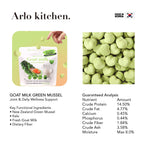 Arlo Kitchen Goat Milk Treats 30g For Dogs & Cats- Green Mussel I Made In Korea